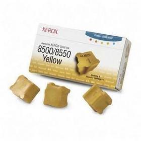 3 Yellow Solid ink Stix 8500 Xerox