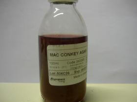 Φιαλίδιο Mac Conkey Agar